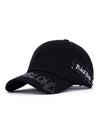 BBD Side Patch Shadow Graffiti Logo Cap Black - BLACKBLOND - BALAAN 2