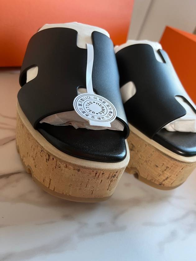 Santorini Sandals Etoupe - HERMES - BALAAN 5