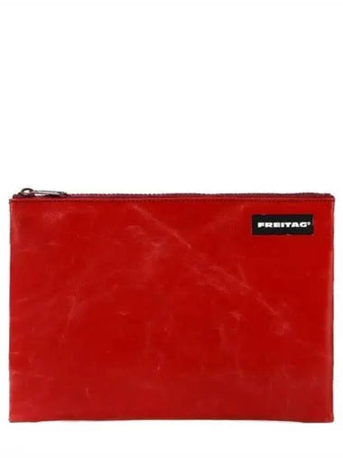 Unisex small clutch bag F07 CHUCK 12 RED 271172 - FREITAG - BALAAN 1