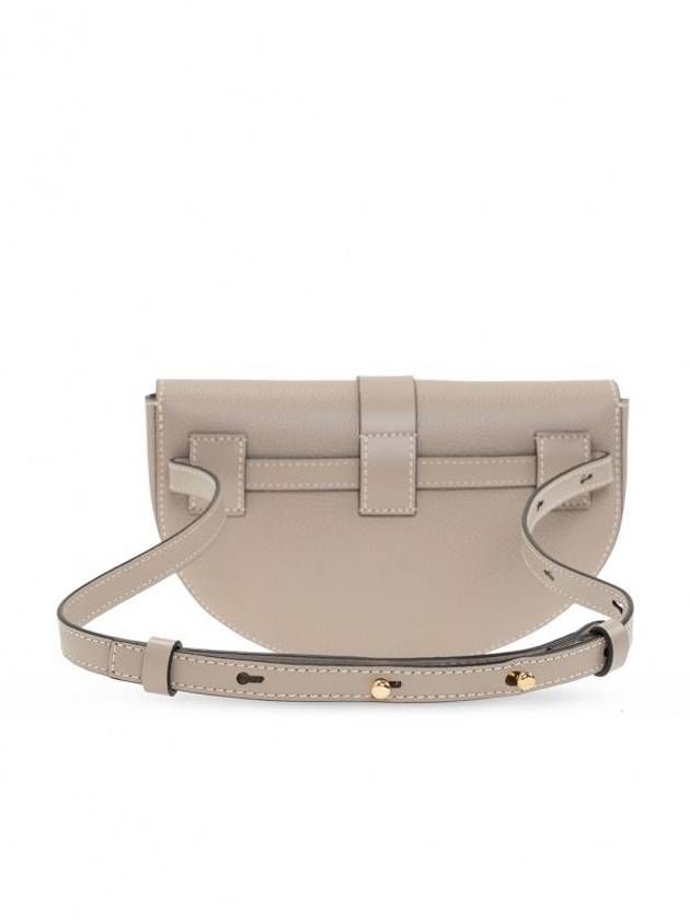 Darryl Leather Belt Bag Grey - CHLOE - BALAAN 5