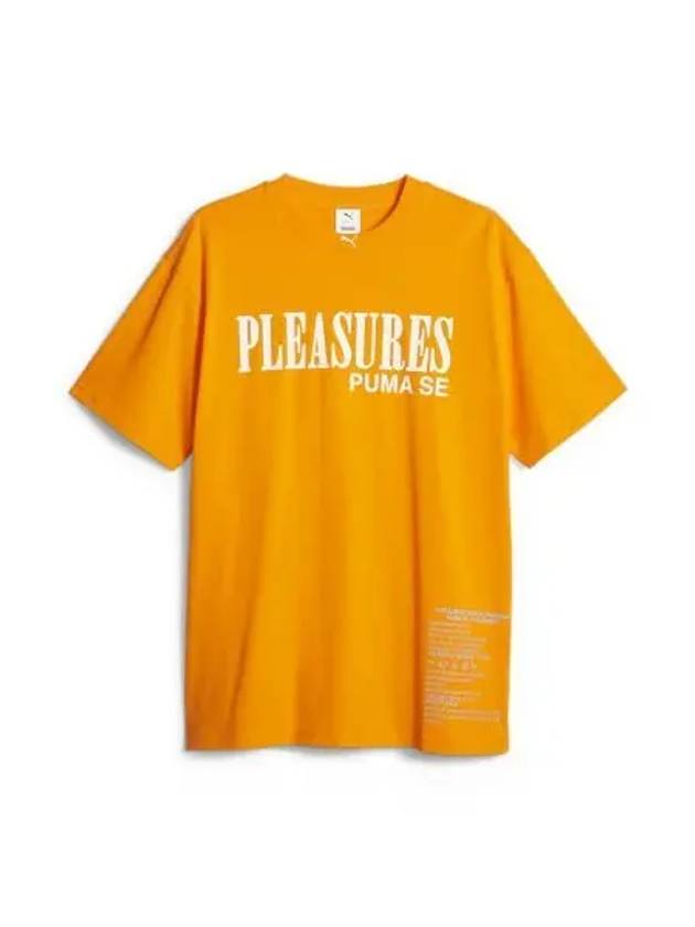 Pleasures Type 4 Short Sleeve T-Shirt Orange - PUMA - BALAAN 2