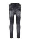 Skater Distressed Jeans Grey - DSQUARED2 - BALAAN 3