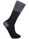 Color combination ribbed socksMX3AK011 - P_LABEL - BALAAN 11