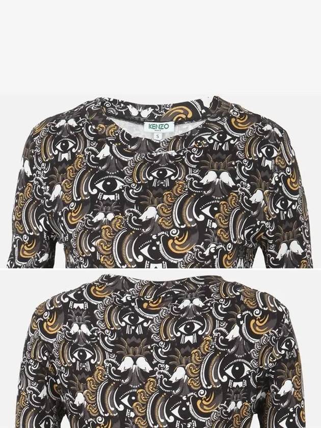 13FW iprint round tee 361TS725915 98 - KENZO - BALAAN 4