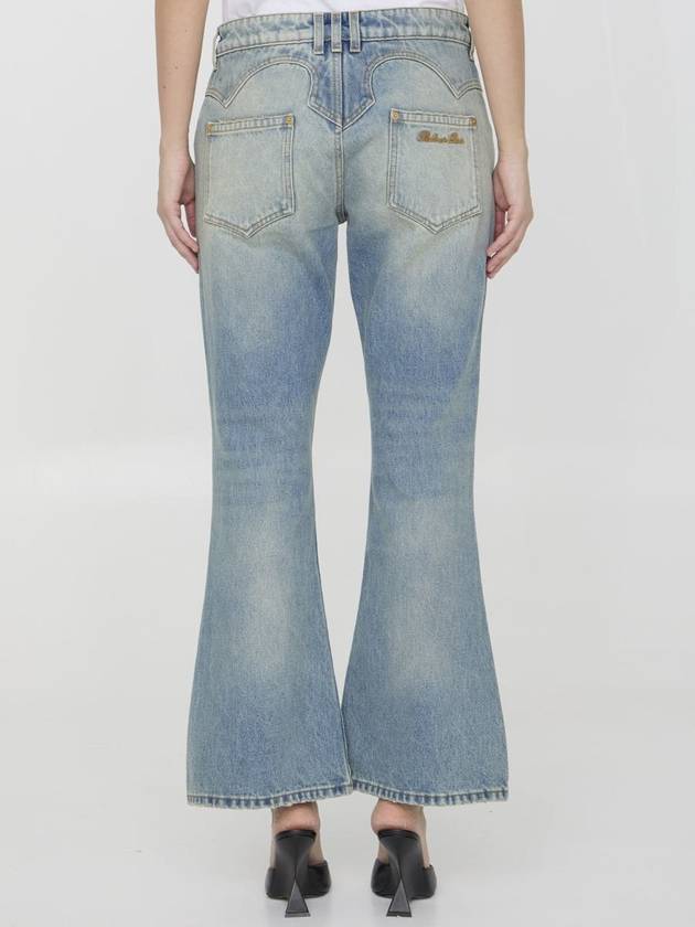 Western Bootcut Jeans - BALMAIN - BALAAN 4