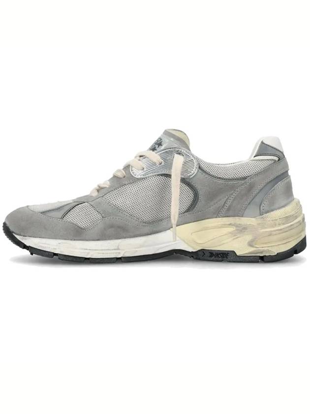 Dad-Star Low Top Sneakers Grey Silver White - GOLDEN GOOSE - BALAAN 4