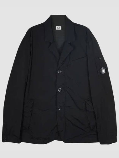 Nycra-R Blazer Jacket Black - CP COMPANY - BALAAN 3