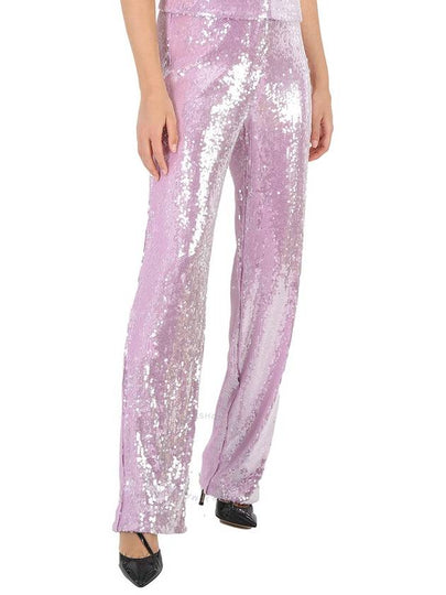 Rotate Ladies Lupine Sequin Straight-Leg Trousers, Brand Size 34 (US Size 0) - ROTATE - BALAAN 2