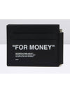 For Money Clip Wallet - OFF WHITE - BALAAN 5