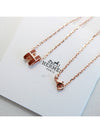 Pop H Mini Necklace New Gold - HERMES - BALAAN 9