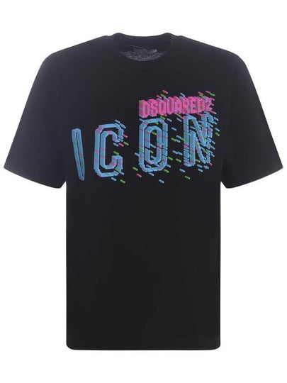 Icon Print T-Shirt S80GC0060S23009 - DSQUARED2 - BALAAN 2