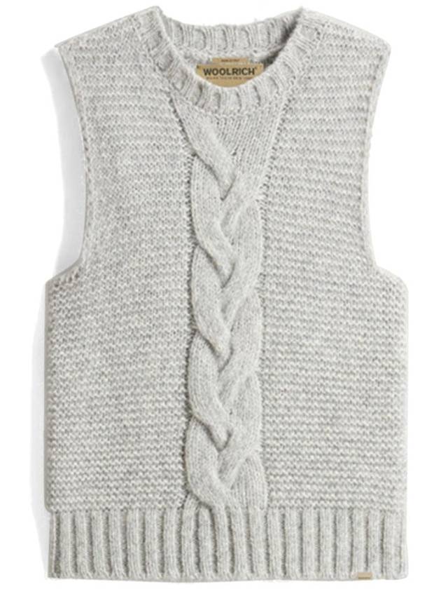 Woolrich Cable Vest - WOOLRICH - BALAAN 1