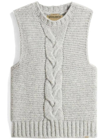 Woolrich Cable Vest - WOOLRICH - BALAAN 1