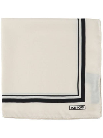 Tom Ford Scarfs White - TOM FORD - BALAAN 1