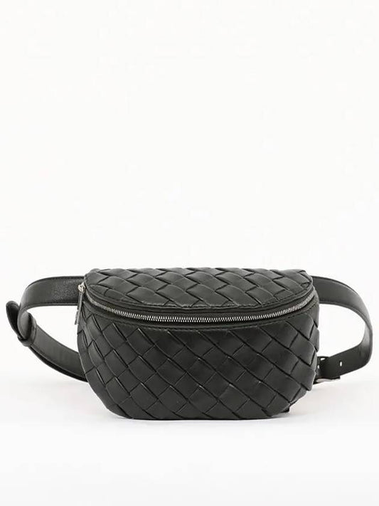 Intrecciato Belt Bag Dark Green - BOTTEGA VENETA - BALAAN 2