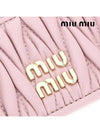 Materasse Nappa Leather Card Wallet Alabaster Pink - MIU MIU - BALAAN 6
