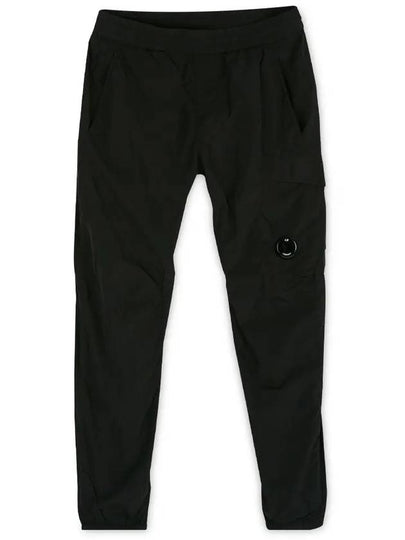 Lens Wappen Technical Cargo Track Pants Black - CP COMPANY - BALAAN 2