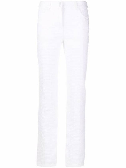 All Over 4G Jacquard Jeans White - GIVENCHY - BALAAN 2