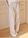 Waist String Pants Beige - CORCA - BALAAN 3