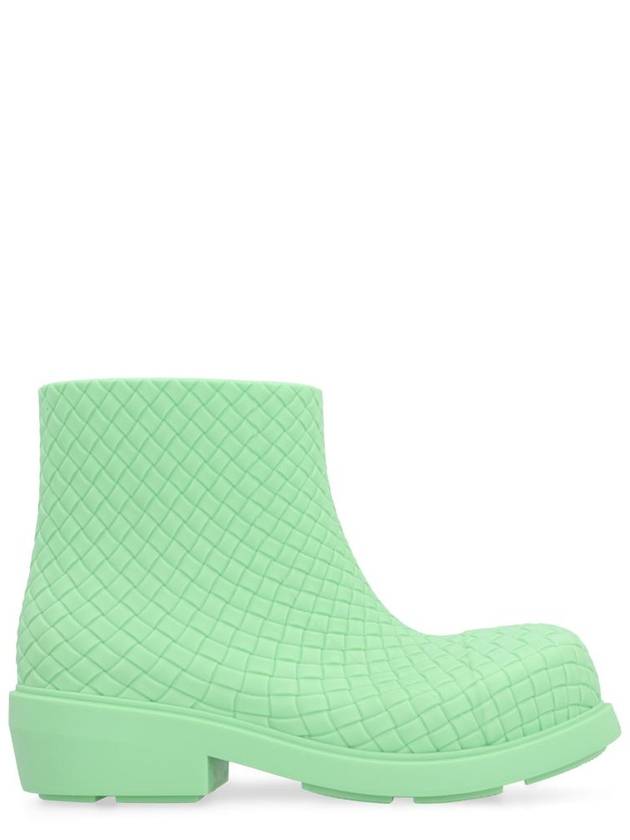 Fireman Rubber Rain Boots Green - BOTTEGA VENETA - BALAAN 2