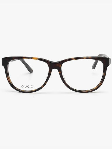 Eyewear Square Eyeglasses Brown - GUCCI - BALAAN 1