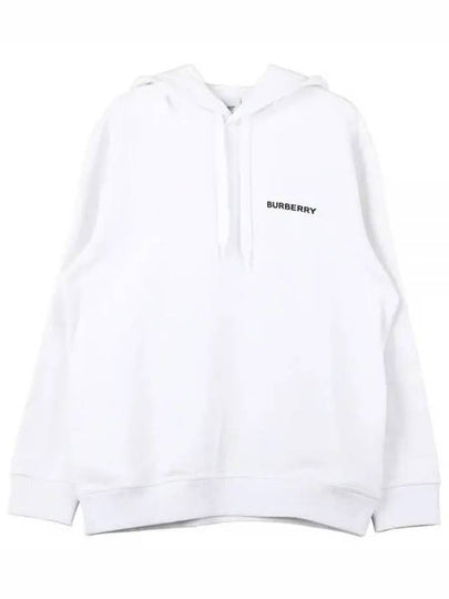 Constellations Print Cotton Hoodie White - BURBERRY - BALAAN 2