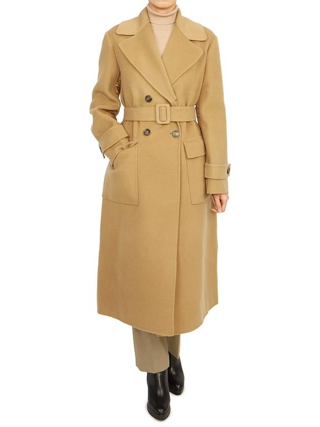 Tronto Padded Double Coat Camel - MAX MARA - BALAAN 7