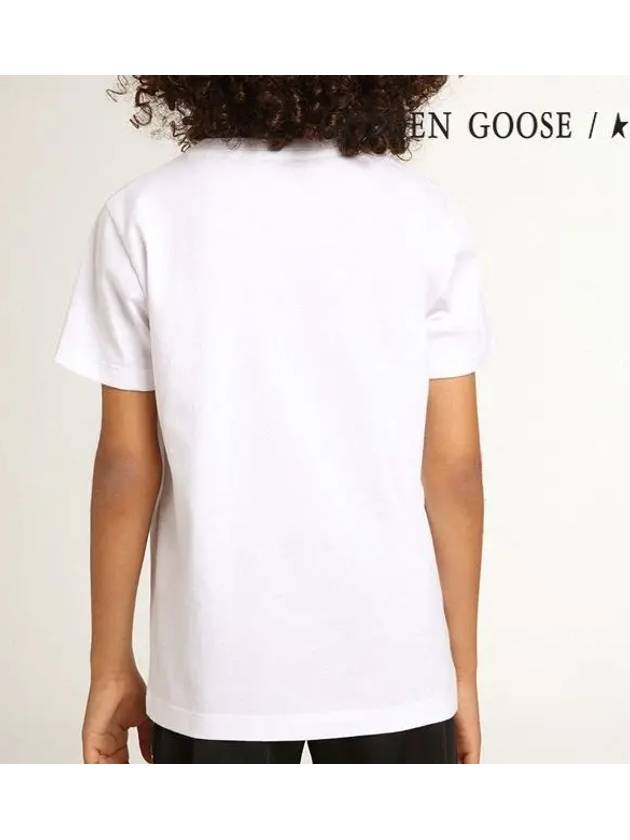 Kids Logo T Shirt White GKP01403 P001084 10350 - GOLDEN GOOSE - BALAAN 5