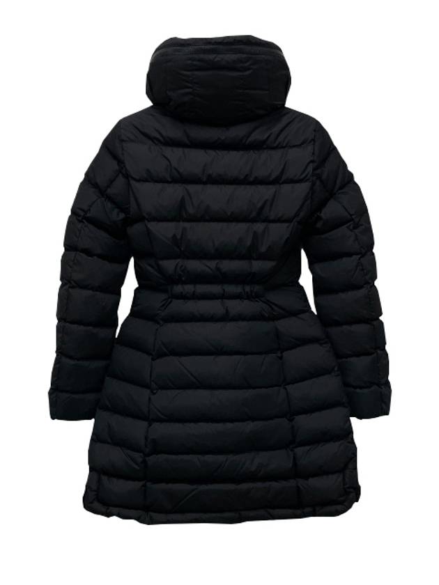 Women s FLAMMETTE Logo Patch Long Down Padded Jacket Black 1C50900 54155 999 - MONCLER - BALAAN 3