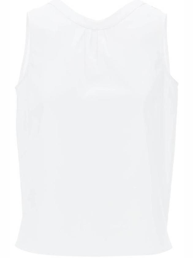 Ofelia Cotton Sleeveless White - MAX MARA - BALAAN 2