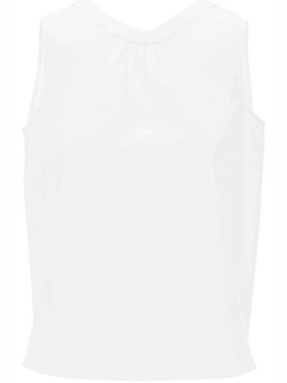 Ofelia Cotton Sleeveless White - MAX MARA - BALAAN 2