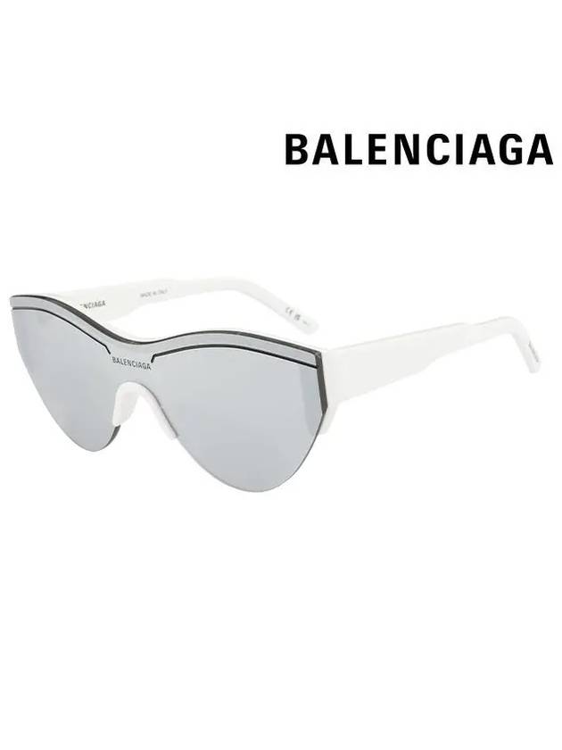 Eyewear Ski Cat Eye Sunglasses White - BALENCIAGA - BALAAN 2