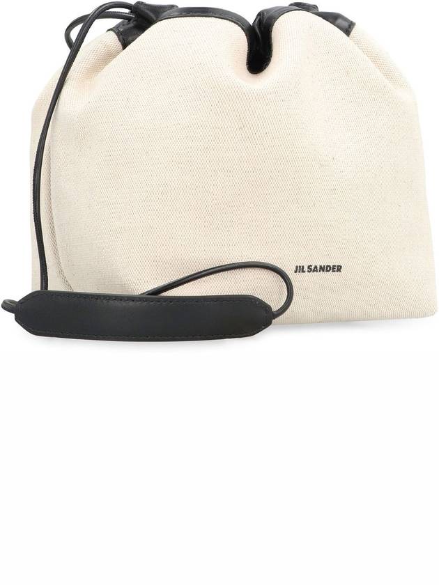 Drawstring Cross Bag Beige - JIL SANDER - BALAAN 3