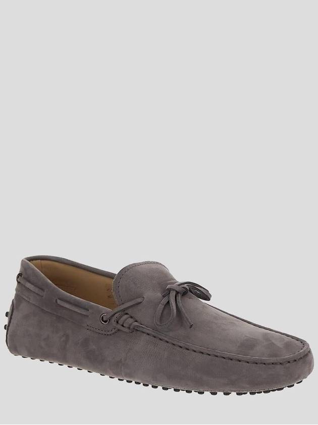 Gommino Nubuck Driving Shoes Grey - TOD'S - BALAAN 3