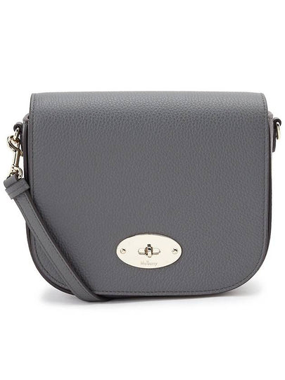 Darley Satchel Classic Grain Small Cross Bag Grey - MULBERRY - BALAAN 2