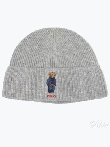 Bare Rib Knit Beanie PC1268 032 - POLO RALPH LAUREN - BALAAN 1