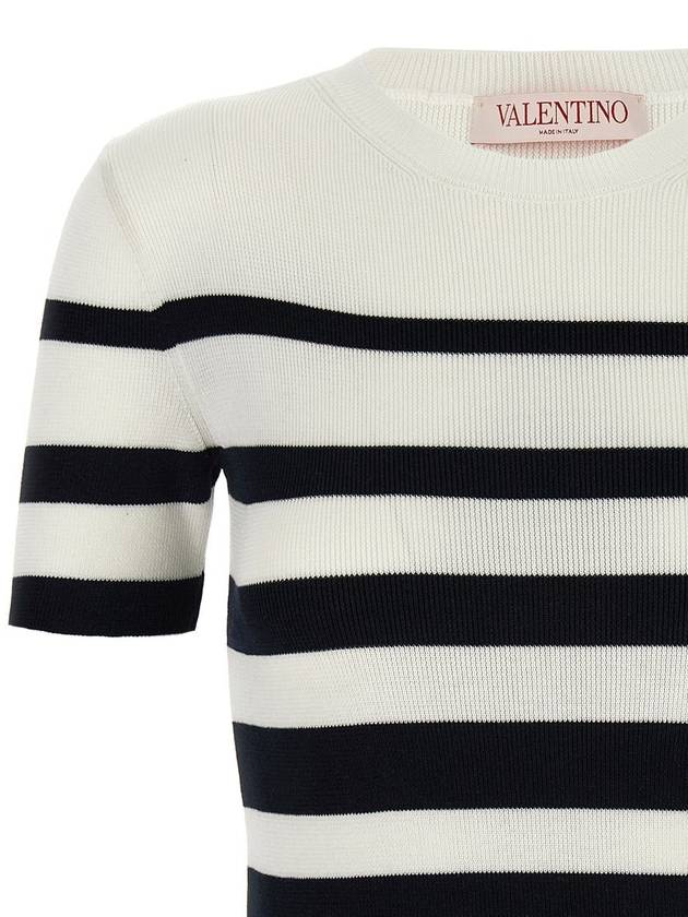 Valentino Garavani Valentino Striped Sweater - VALENTINO - BALAAN 3