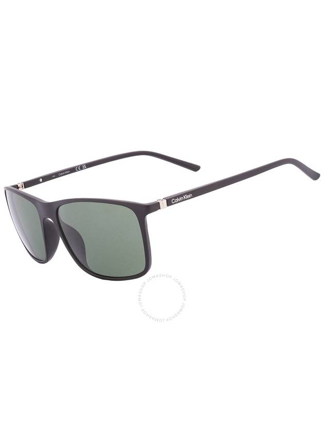 Calvin Klein Grey Rectangular Unisex Sunglasses CK22558S 002 57 - CALVIN KLEIN - BALAAN 3