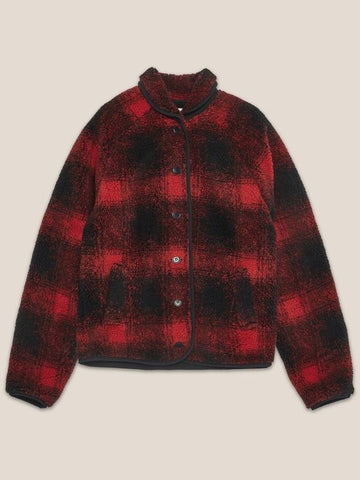 Beach jacquard plaid fleece jacket - YMC - BALAAN 1