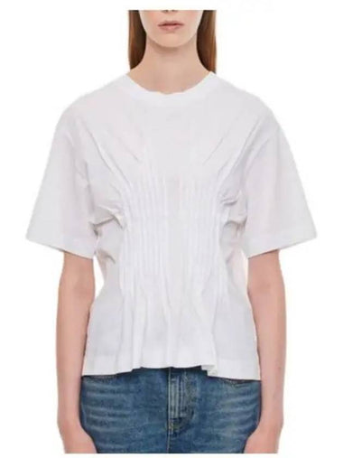 Sculp Short Sleeve T Shirt White TS3400553 - SIMONE ROCHA - BALAAN 1