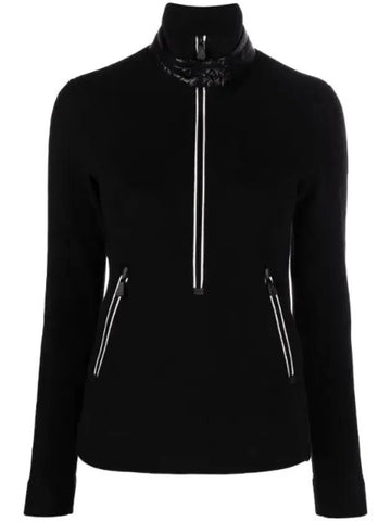Women's Grenoble Anorak Jacket Black - MONCLER - BALAAN.