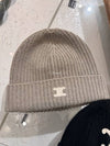 Triomphe Beanie Heritage Cashmere 2AD95317V - CELINE - BALAAN 7