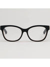 Glasses frame ML5133 005 overfit black horn rim fashion - MONCLER - BALAAN 3