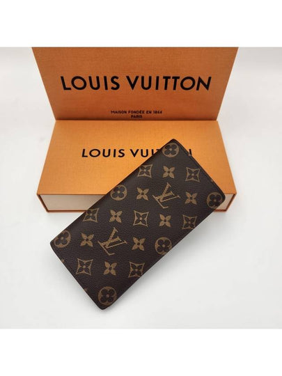 Brazza Monogram Long Wallet Brown - LOUIS VUITTON - BALAAN 2