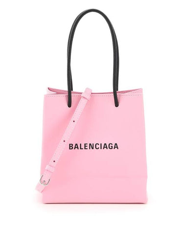 Shopping XXS North-South Tote Bag Pink - BALENCIAGA - BALAAN 1