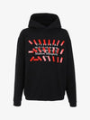 Number Logo Printing Cotton Hoodie Black - MAISON MARGIELA - BALAAN 3