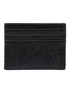 Three stripe tab logo card wallet black MAW031L 00198 001 - THOM BROWNE - BALAAN 3