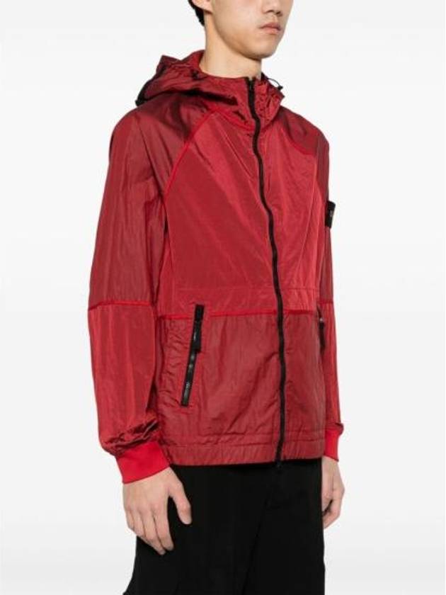 Nylon Metal Windbreaker Red - STONE ISLAND - BALAAN 3