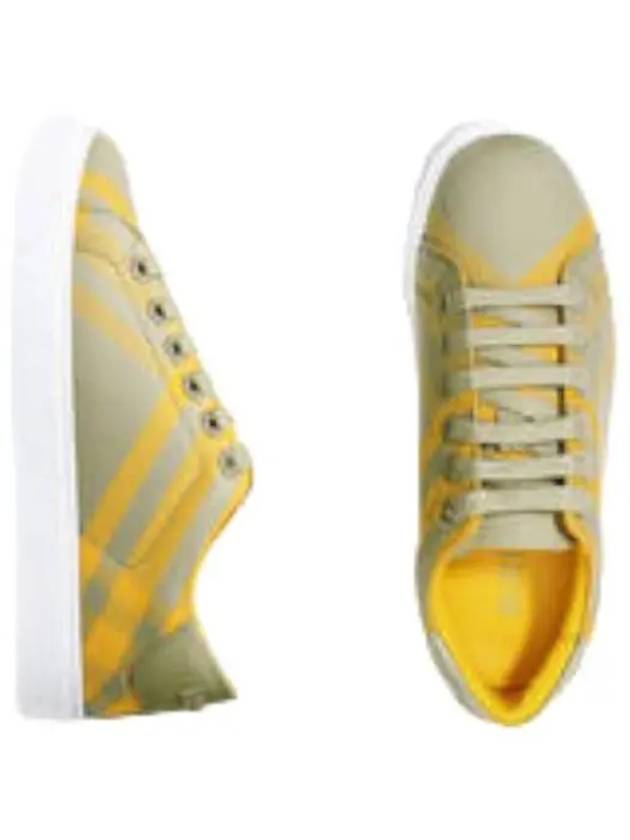 Check Cotton Sneakers Women s - BURBERRY - BALAAN 1