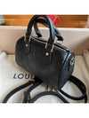 Nano Speedy Monogram Leather Tote Bag Black - LOUIS VUITTON - BALAAN 2